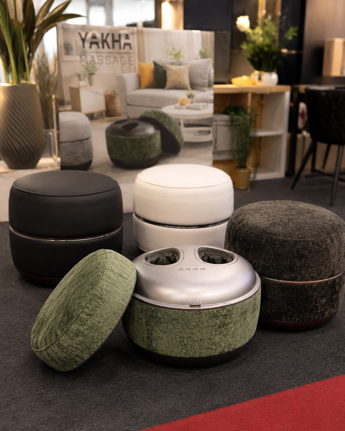 Pouf Yakha — Modèle d'exposition (550 € au lieu de 790 €)